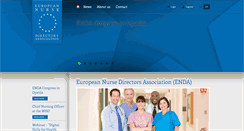 Desktop Screenshot of enda-europe.com